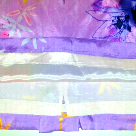 ALI RO Silk Floral Tube Mini Dress BARBIE Style Pink Travel Wardrobe S - Picture 8 of 8